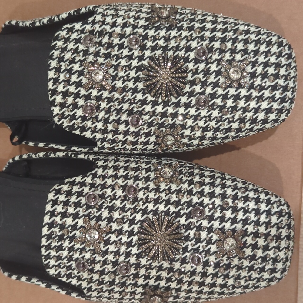 Atalina Embellished Mules-sz 10W - Picture 5 of 5
